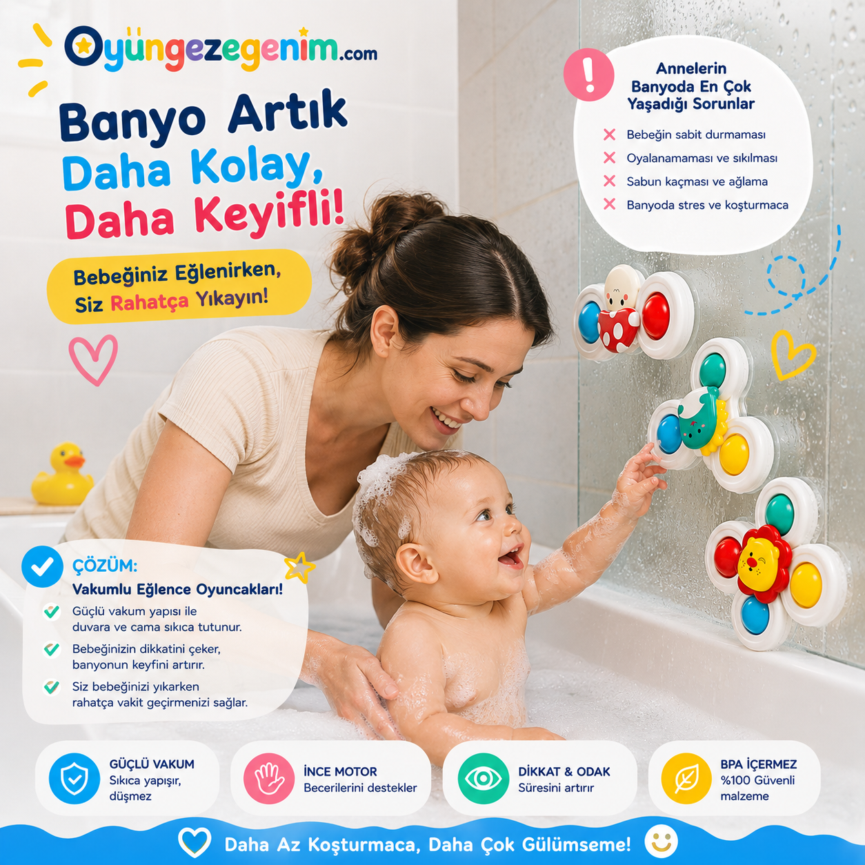 OyunGezegenim DönDön 3'lü Duyusal Gelişim Seti